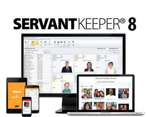 Servant Keeper Version 8 Churcch Software On Various Devices