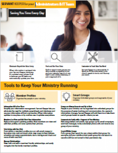 Servant Keeper Church Software for Administrators Guide