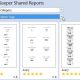 select from a variety of shared reports in Servant Keeper church software.